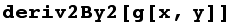 deriv2By2[g[x, y]]