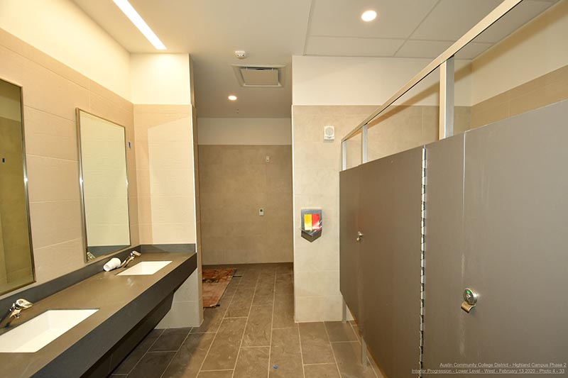 Highland Campus Phase 2 restroom