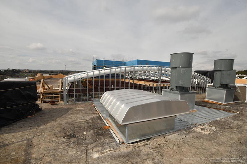 Rio Grande Campus historic renovations - roof