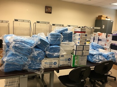 Pharmacy Technology Personal Protection Equipment donations