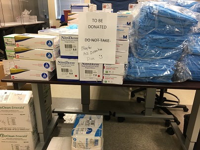 Pharmacy Technology Personal Protection Equipment donations