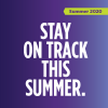 Stay on Track this summer graphic