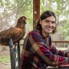  ACC Associate Professor of Government Ted Hadzi-Antich Jr. and his chicken Zooky